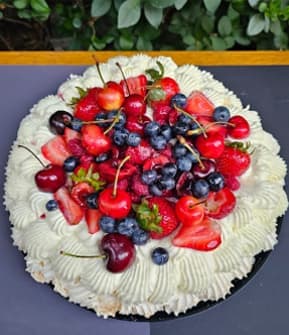 Palova de frutos rojos
